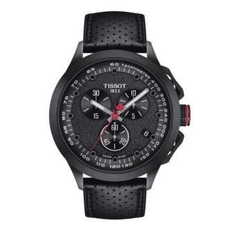 1 - Tissot men's watch Giro D'Italia 2022 Special Edition T-Race Cycling chronograph black T135.417.37.051.01