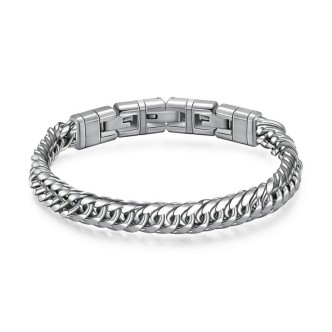 1 - Brosway Naxos BNX11 steel chain man bracelet