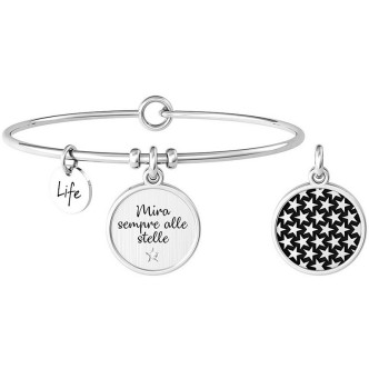 1 - Bracciale Kidult donna "Mira sempre alle stelle" acciaio 732019 Philosophy