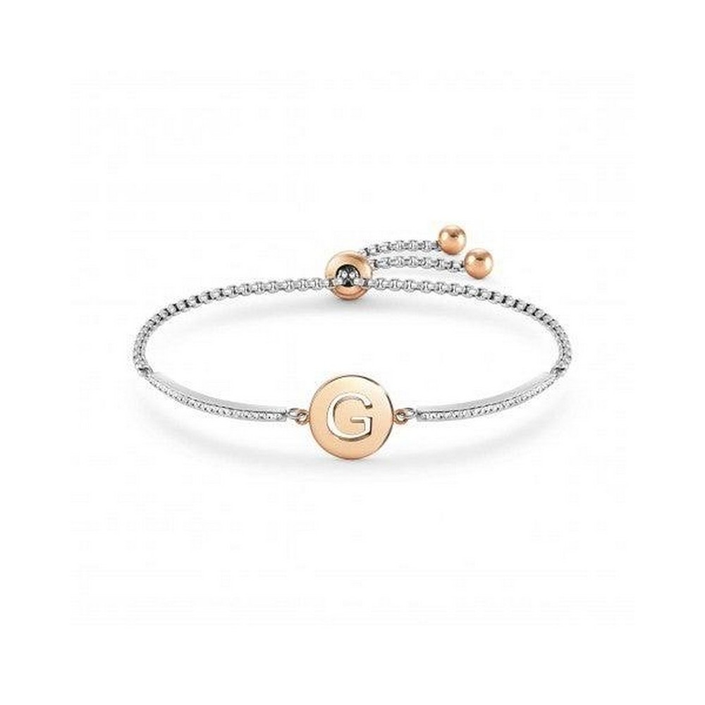 1 - Initial letter G steel bracelet for women, Nomination Milleluci 028007/007