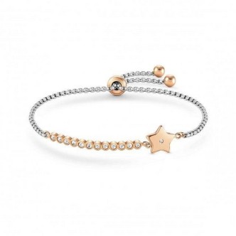 1 - Woman steel star bracelet and crystals, Nomination Milleluci 028009/023