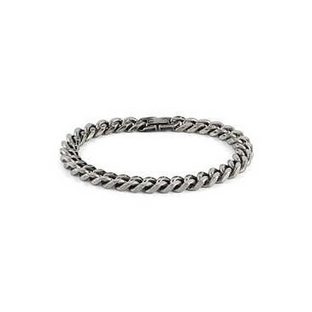 1 - Groumette man burnished steel chain bracelet Nomination Beyond 028909/036