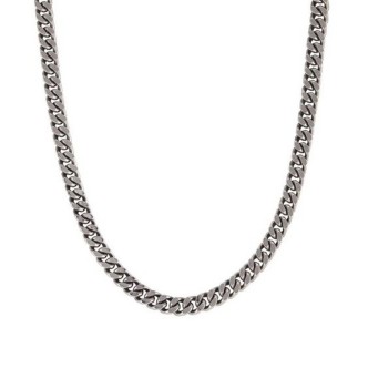 1 - Groumette men's burnished steel chain necklace Nomination Beyond 028915/002