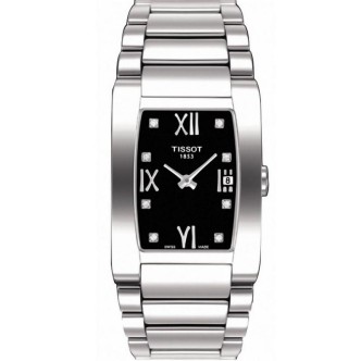 1 - Tissot watch only time woman stainless steel 316L analog steel strap model T007.301.11.056.00 Generosi T