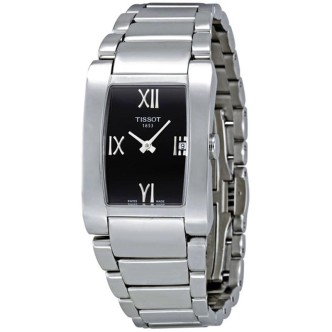 1 - Tissot watch only time woman stainless steel 316L analog steel strap model T007.309.11.053.00 Generosi T