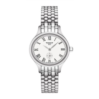 1 - Tissot watch only time woman analog steel case 316L steel strap model T103.110.11.033.00 Bella Ora