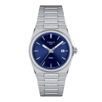 1 - Orologio Tissot PRX blu 35 mm donna T137.210.11.041.00 acciaio 316L quarzo