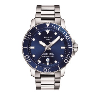 1 - Tissot Seastar 1000 blue Automatic men's steel T120.407.11.041.03 watch