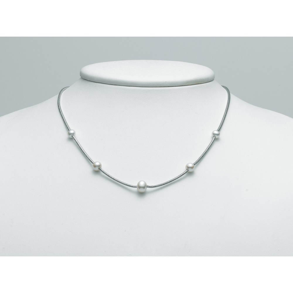 1 - Miluna Necklace PCL5623 Silver 925/1000 collection Silver by Miss Italia