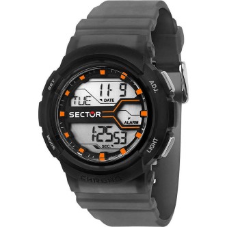 1 - Orologio digitale Sector EX-39 nero R3251547001 cinturino silicone