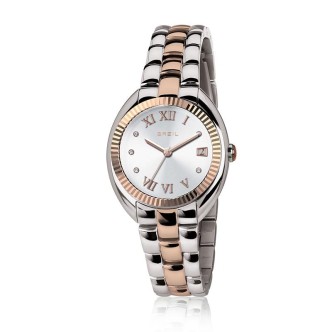 1 - Breil watch only time woman steel case stainless steel TW1588 Claridge steel strap