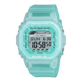 1 - Casio digital watch baby blue Surf G-Lide BLX-565S-2ER resin