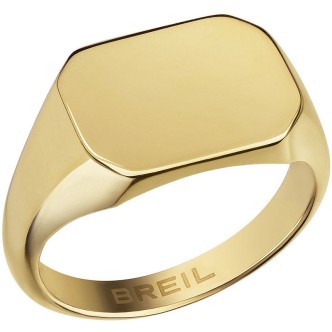 1 - Breil Private Code women's golden ring TJ3130 steel size 8