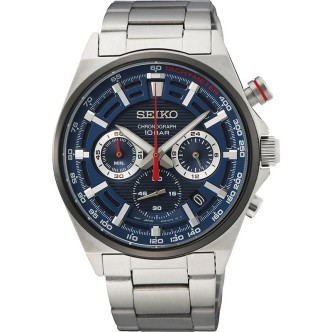 1 - Orologio Cronografo Seiko Gents uomo SSB407P1 acciaio