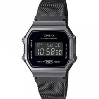 1 - Orologio digitale Casio Vintage grigio A168WEMB-1BEF resina