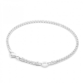 1 - Woman Rosato tennis bracelet Stories Silver 925 white zircons RZB040A