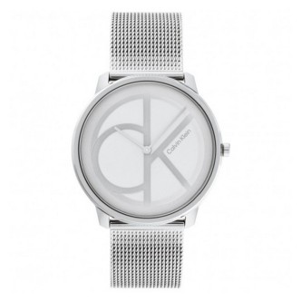 1 - Orologio unisex Calvin Klein Mesh acciaio solo tempo maglia Milano 25200027