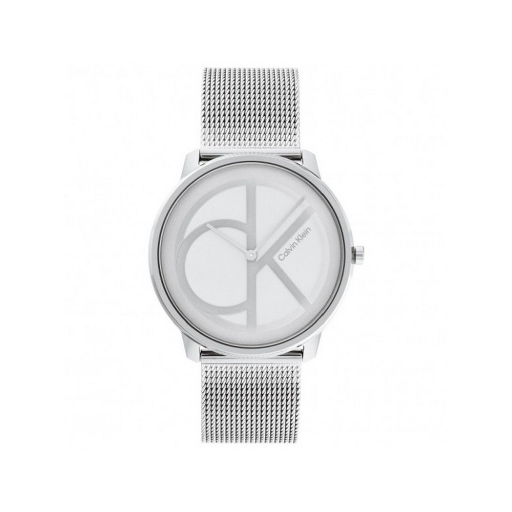 1 - Orologio unisex Calvin Klein Mesh acciaio solo tempo maglia Milano 25200027