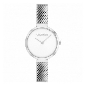 1 - Calvin Klein Timeless T-Bar white woman watch only time 25200082