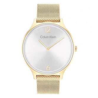 1 - Calvin Klein Timeless H2 golden woman watch only time 25200003