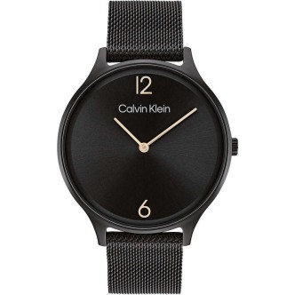 1 - Calvin Klein Timeless H2 black woman watch only time 25200004