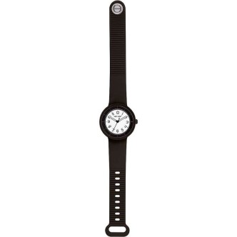 1 - Orologio Hip Hop solo tempo donna silicone nero HWU1105 Hero.dot