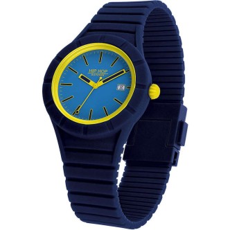 1 - Hip Hop X Man blue HWU1079 silicone watch