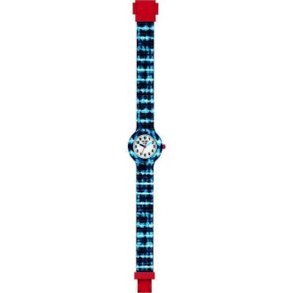 1 - Hip Hop Kids Fun blue HWU1068 silicone men's watch