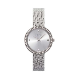 1 - Orologio donna Stroili Vienna color argento solo tempo 1673476 Maglia Milano