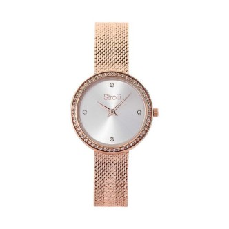 1 - Stroili Vienna rosé women's watch only time 1673477 Milano jersey