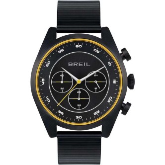 1 - Orologio uomo cronografo Breil Finder nero TW1956 acciaio