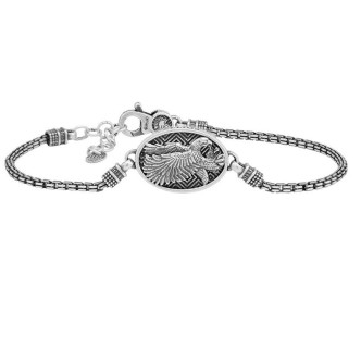 1 - Bracciale Aquila Imperiale Ellius Argento 925 R816/21/RV/U