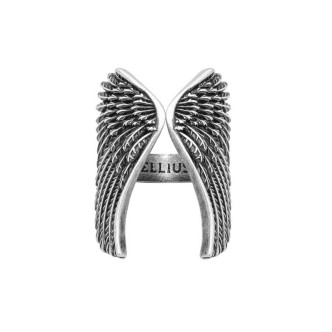 1 - Anello Ellius uomo Ali Aquila Argento 925 R998/28/RV misura 28