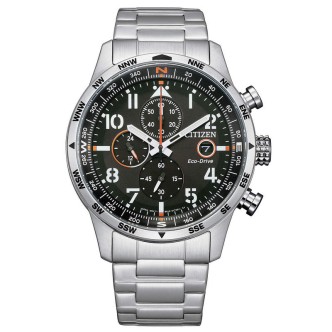 1 - Orologio cronografo Citizen Aviator uomo CA0790-83E acciaio