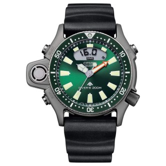 1 - Citizen Aqualand I Promaster men's watch Limited Edition green background JP2007-17X