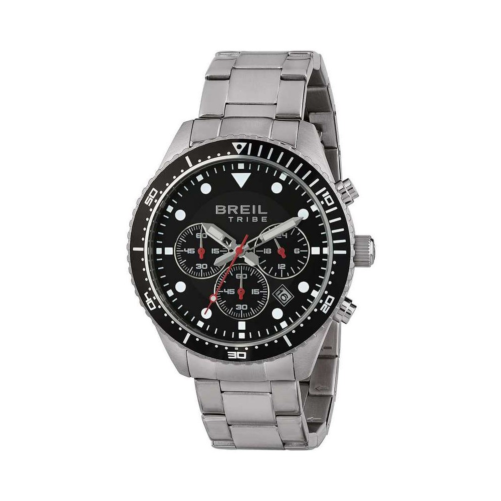 1 - Breil Sail chronograph watch black steel EW0582