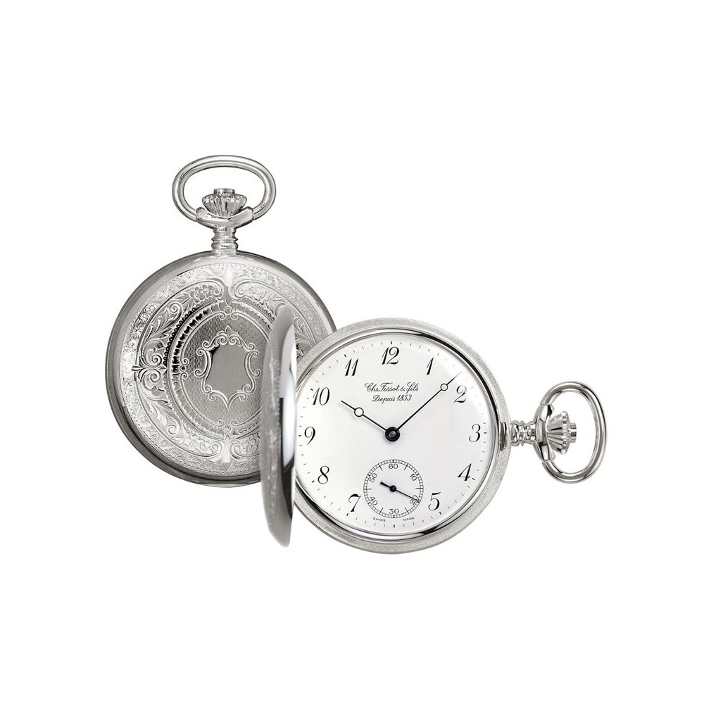 1 - Tissot pocket watch man analog model T83.1.452.13 T-Pocket.