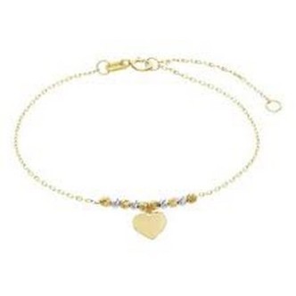 1 - Bracciale cuore Oro Giallo Stroili Mon Petit 1416654