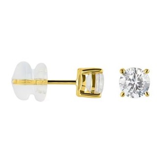 1 - Yellow Gold Light Point Earrings Stroili Claire 1412071