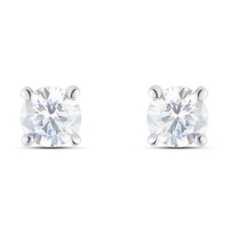 1 - White Gold Light Point Earrings Stroili Claire 1412168