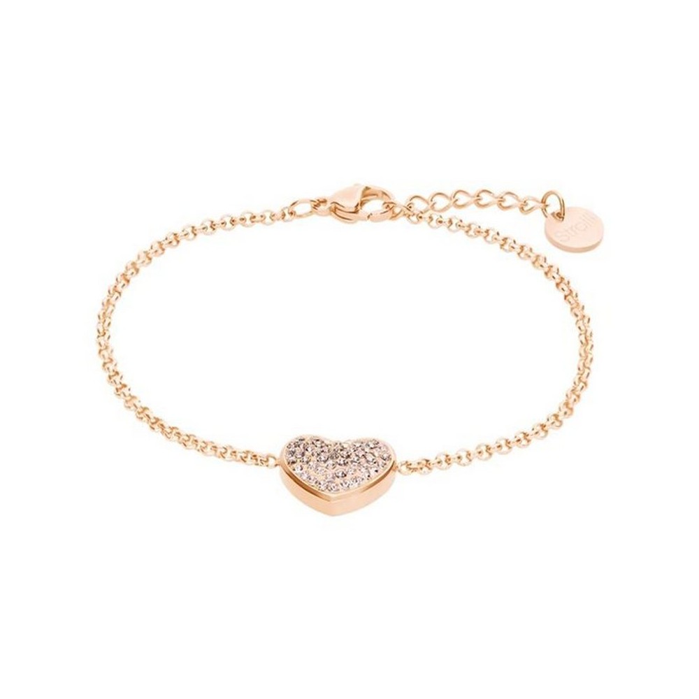 1 - Woman bracelet pink heart Stroili Lady Phantasya steel crystals 1670577