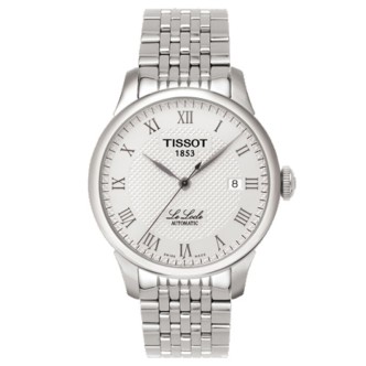 1 - Watch Tissot Automatic man analogue steel strap model T41.1.483.33 Le Locle Automatic