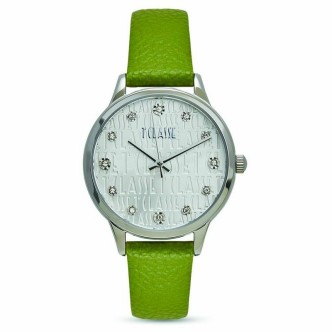 1 - Alviero Martini Formentera women's watch green crystals 1680362 steel