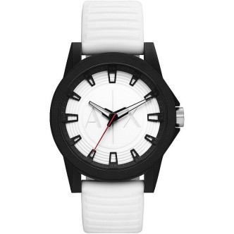 1 - Emporio Armani Outerbanks white man watch only time AX2523 Nylon