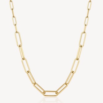 1 - Brosway Emphasis women's golden chain necklace steel BEH02