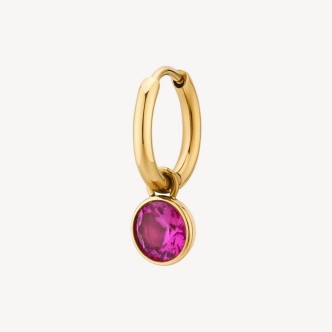 1 - Brosway Chakra BHKE129 golden single earring in 316L steel