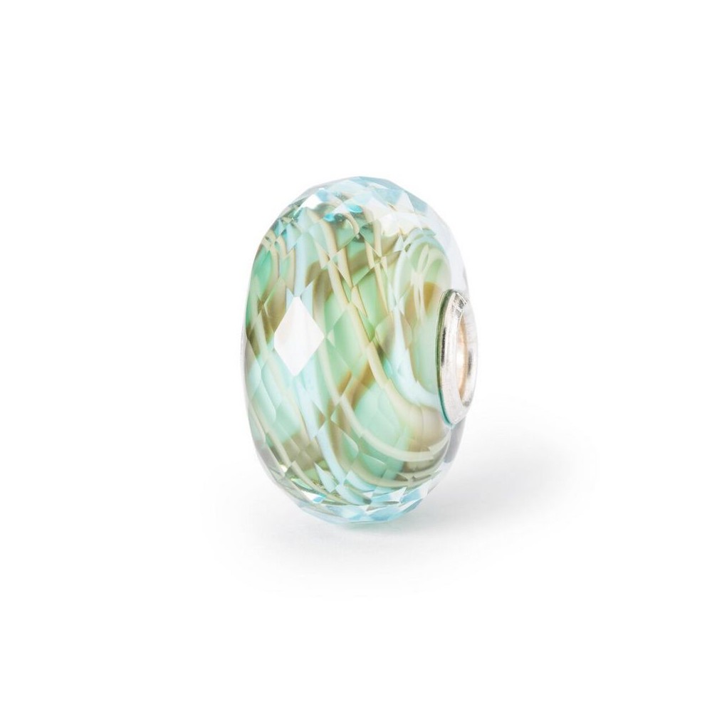 1 - Trollbeads Source of Life woman TGLBE-30090 Blue glass