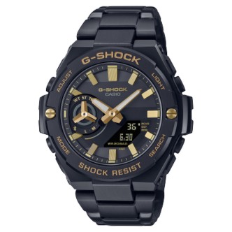 1 - Orologio uomo Digitale Casio G-Shock G-Steel nero GST-B500BD-1A9ER acciaio ricarica solare.