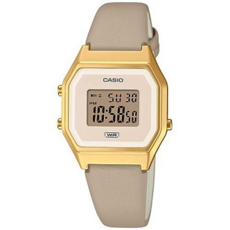 1 - Orologio Casio Retro donna digitale rosato LA680WEGL-5EF