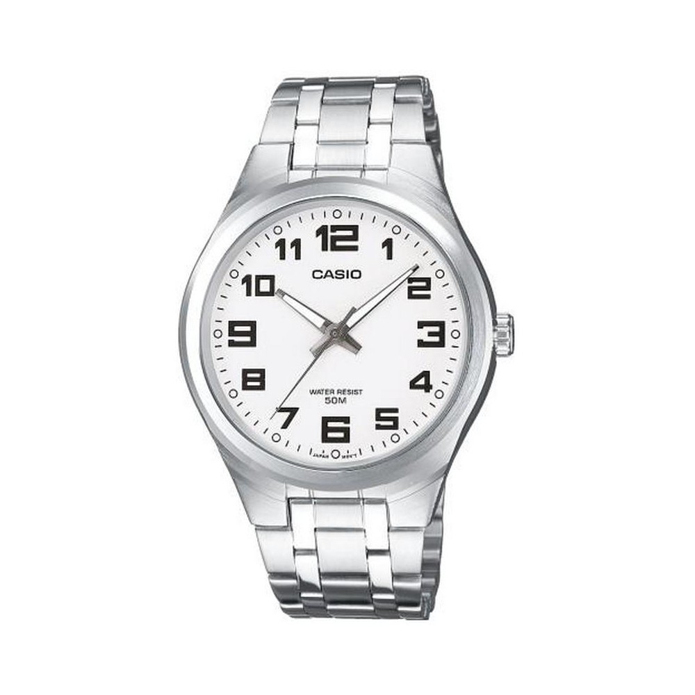 1 - Orologio Casio solo tempo bianco uomo MTP-1310PD-7BVEG